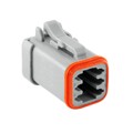 AT06-6S-MM01 - CONN PLUG 6POS W/CAP