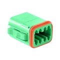 AT06-08SC - CONN PLUG 8POS 14-20AWG SIZE 16