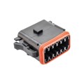 AT06-12SA-BLK - CONN PLUG 12POS 14-20AWG SIZE 16