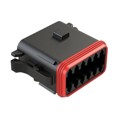 AT06-12SB-RD01 - CONN PLUG 12POS 14-20AWG SIZE 16
