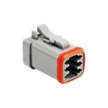 AT06-6S-SS01 - CONN PLUG 6POS W/CAP