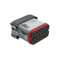 AT16-18SE-EK02 - 18 POSITION PLUG, KEYED E, GRAY