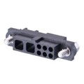M80-263F103-00-00 - CONN RCPT 4MM 3POS FOR PWR/COAX