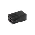 0003066062 - CONN RECEPT BLACK 6CKT .062