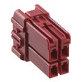 HILP-04V-2-R - CONN PLUG HOUSING 4POS RED
