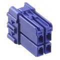 HILP-04V-3-E - CONN PLUG HOUSING 4POS BLUE