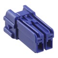 HILP-02V-3-E - CONN PLUG HOUSING 2POS BLUE