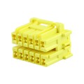 5056051203 - CP 3.3 W/W CONN DLRW REC HSG YEL
