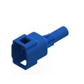 572-001-000-300 - CONN PLUG HSG 1POS BLUE