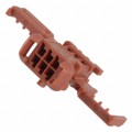 0987861019 - CONN RCPT HOUSING 6POS DL BROWN