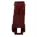 02T-WPJV-2-RM - CONN HOUSING TAB 2POS RED 5MM