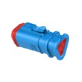 AT06-3S-OMBLU - CONN 3POS PLUG BLUE