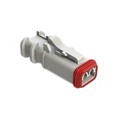 AT06-2S-OMWHT - CONN 2POS PLUG WHITE