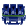 03R-WPJV-3-EM(NN) - CONN HOUSING RECEPT 3POS BLU 5MM