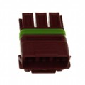 03R-WPJV-2-RM(NN) - CONN HOUSING RECEPT 3POS RED 5MM