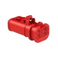 AT06-4S-OMRED - CONN 4POS PLUG RED