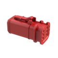 AT06-6S-OMRED - CONN 6POS PLUG RED