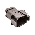 AT04-08PA-ECBLK - CONN RCPT 8POS 14-20AWG SIZE 16