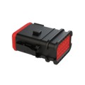 AT06-12SB-OMBLK - CONN 12POS PLUG BLACK