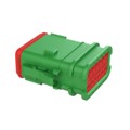 AT06-12SC-OMGRN - CONN 12POS PLUG GREEN