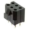 SMS6R-3S6 - CONN RCPT HSG 6POS BRD MNT