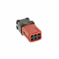 D369-R66-AS0 - RECEP A-KEY SOCKET 6POS