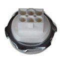 1604210-1 - CONN CAP HOUSING 6POS SEAL BLKHD