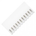 0022012115 - CONN HSNG 11POS .100 W/RAMP/RIB