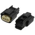 0334710301 - CONN RCPT 3POS SINGLE BLACK