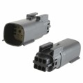 0334820601 - CONN PLUG 6POS DUAL BLACK