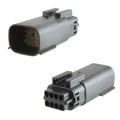 0334820801 - CONN PLUG 8POS DUAL BLACK