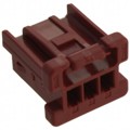 XMAP-03V-2-R(M8AM) - CONN HOUSING XMA 3POS RED