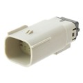 0334820802 - CONN PLUG 8POS DUAL LTGRAY