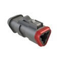 AT06-3S-SB01 - CONN PLUG 3POS W/BOOT