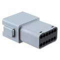 0934446212 - CONN RCPT HSG 12POS GRY