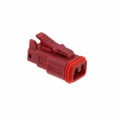 0934451209 - CONN PLUG HSG 2POS RED