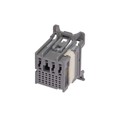 1600140001 - CONN RECPT 28POS DRK GRAY