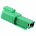 0934441203 - CONN RCPT HSG 2POS GREEN