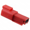 0934441209 - CONN RCPT HSG 2POS RED