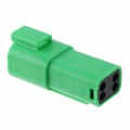 0934443203 - CONN RCPT HSG 4POS GREEN