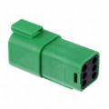 0934444203 - CONN RCPT HSG 6POS GRN
