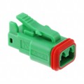 0934451103 - CONN PLUG HSG 2POS GREEN