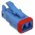 0934451204 - CONN PLUG HSG 2POS BLUE