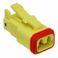 0934451105 - CONN PLUG HSG 2POS YELLOW