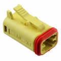 0934453205 - CONN PLUG HSG 4POS YELLOW