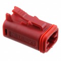 0934453109 - CONN PLUG HSG 4POS RED
