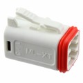0934454106 - CONN PLUG HSG 6POS WHITE
