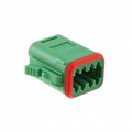 0934455133 - CONN PLUG HSG 8POS GRN