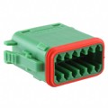 0934456233 - CONN PLUG HSG 12POS GRN