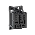 1600270003 - AK50 HYBRID RCPT 25 CKT BLACK KE